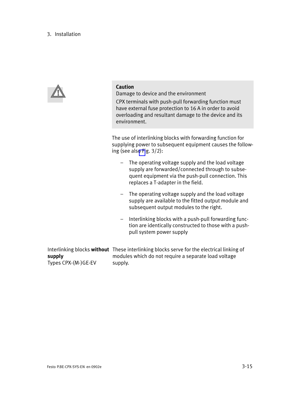 Festo Контроллер позиционирования CPX-CMPX User Manual | Page 95 / 234