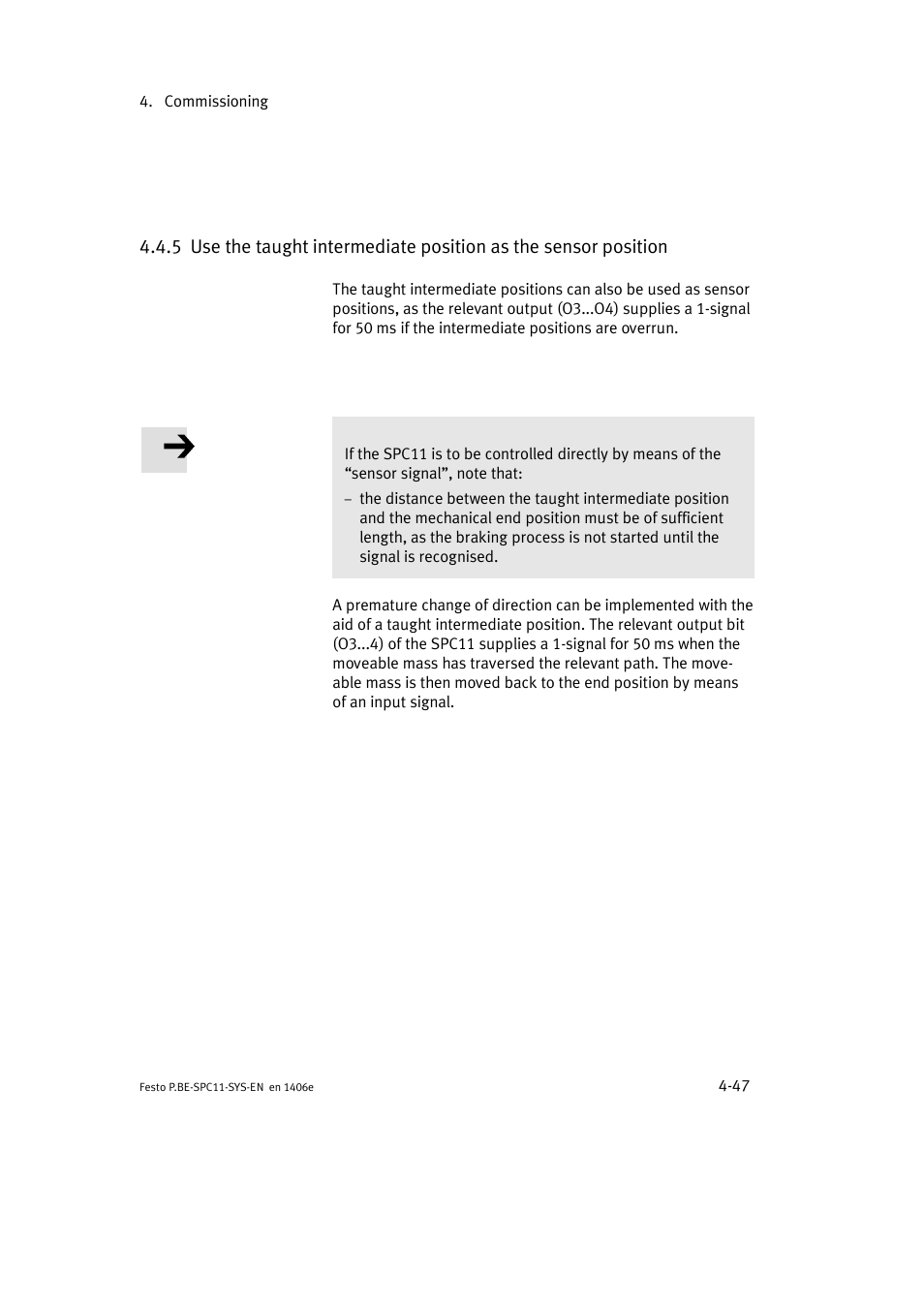 Festo Контроллер крайних положений SPC11 User Manual | Page 105 / 140