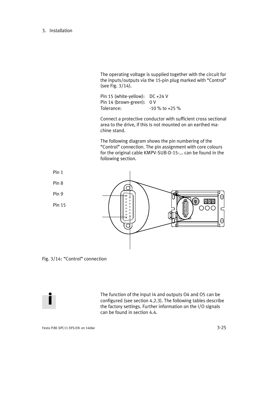 Festo Контроллер крайних положений SPC11 User Manual | Page 53 / 140