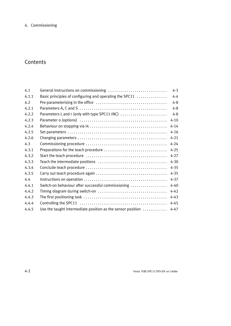 Festo Контроллер крайних положений SPC11 User Manual | Page 60 / 140