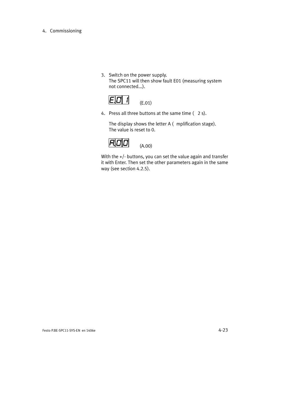 Festo Контроллер крайних положений SPC11 User Manual | Page 81 / 140