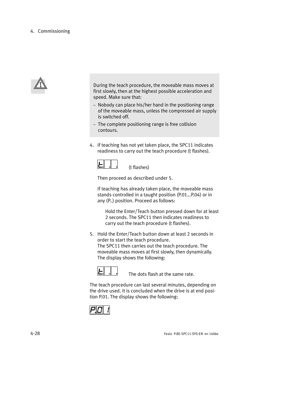 Festo Контроллер крайних положений SPC11 User Manual | Page 86 / 140