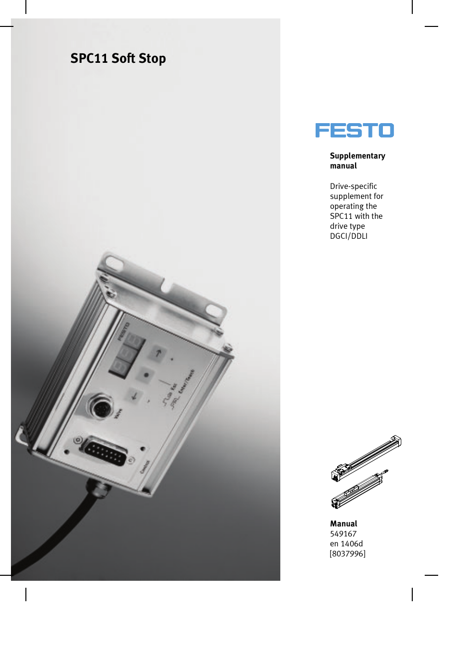 Festo Контроллер крайних положений SPC11 User Manual | 91 pages