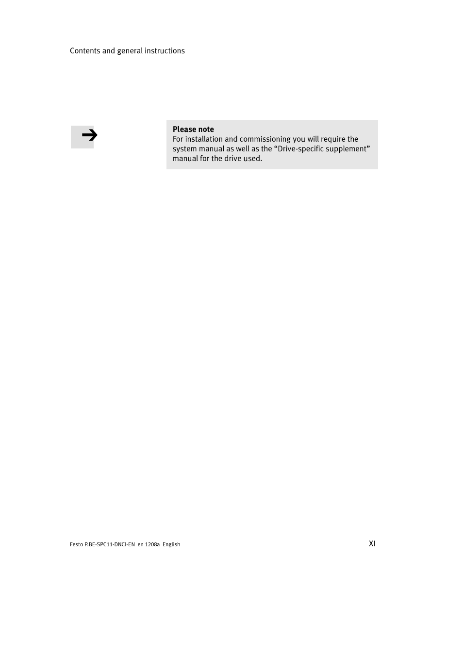 Festo Контроллер крайних положений SPC11 User Manual | Page 13 / 60