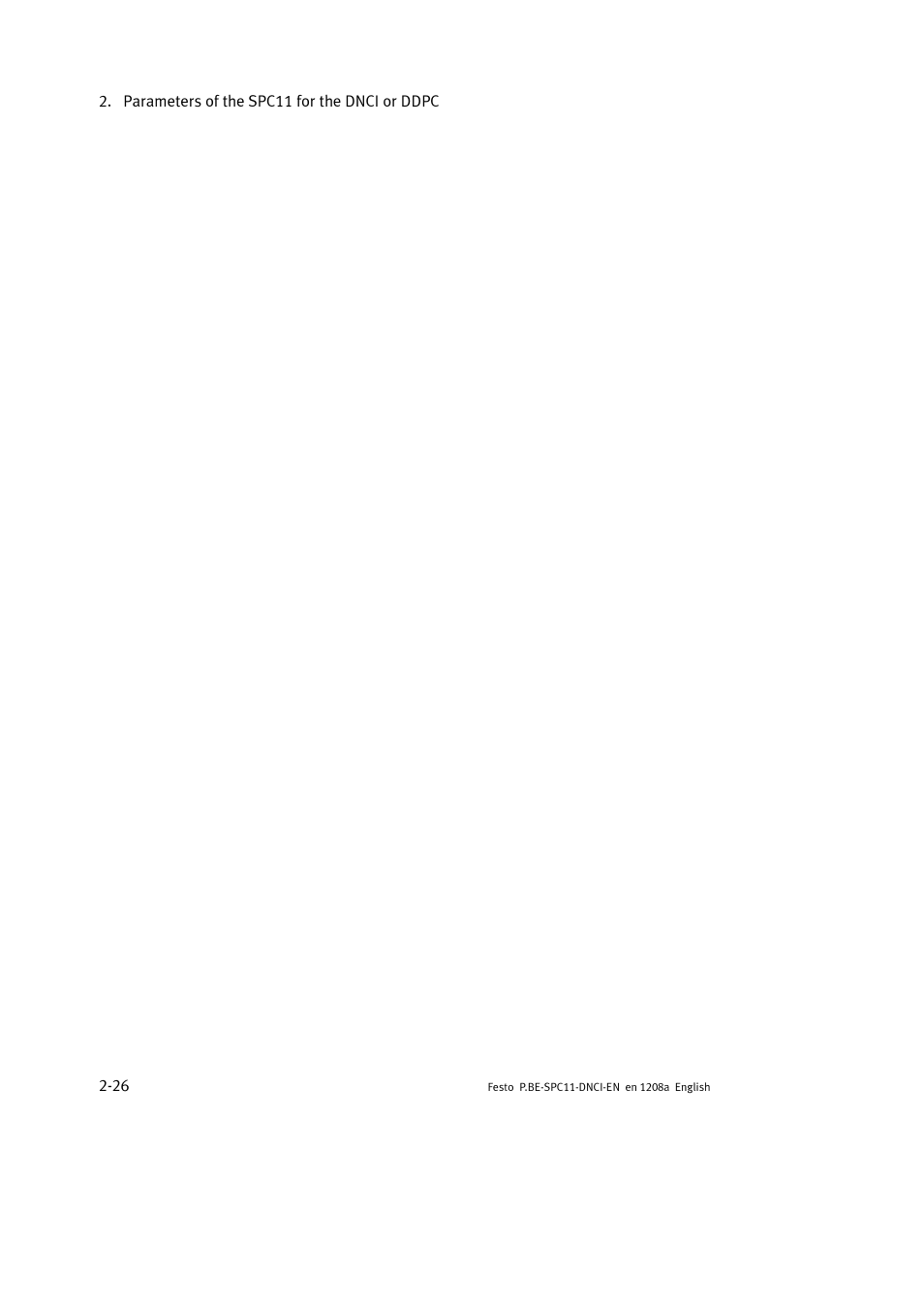 Festo Контроллер крайних положений SPC11 User Manual | Page 54 / 60