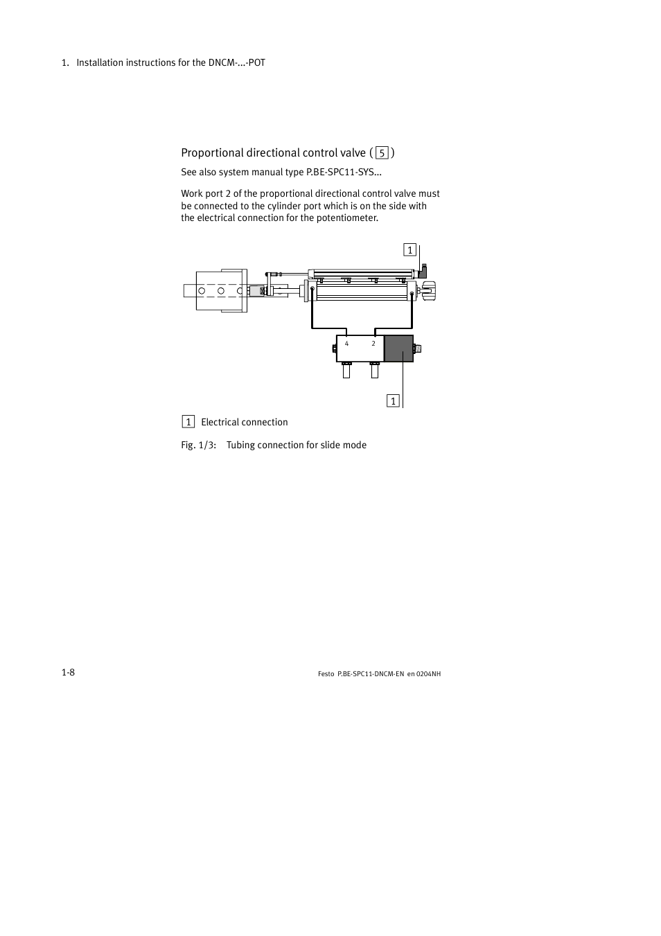 Festo Контроллер крайних положений SPC11 User Manual | Page 20 / 50