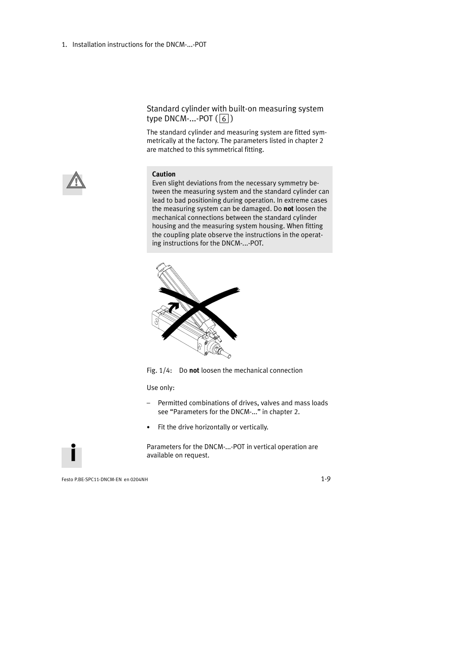 Festo Контроллер крайних положений SPC11 User Manual | Page 21 / 50