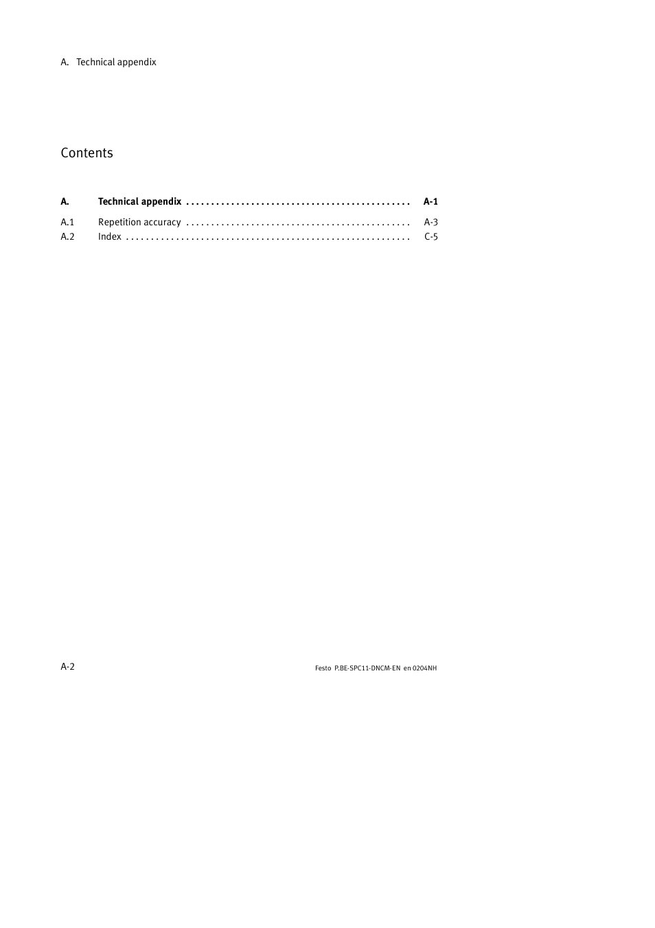 Festo Контроллер крайних положений SPC11 User Manual | Page 44 / 50