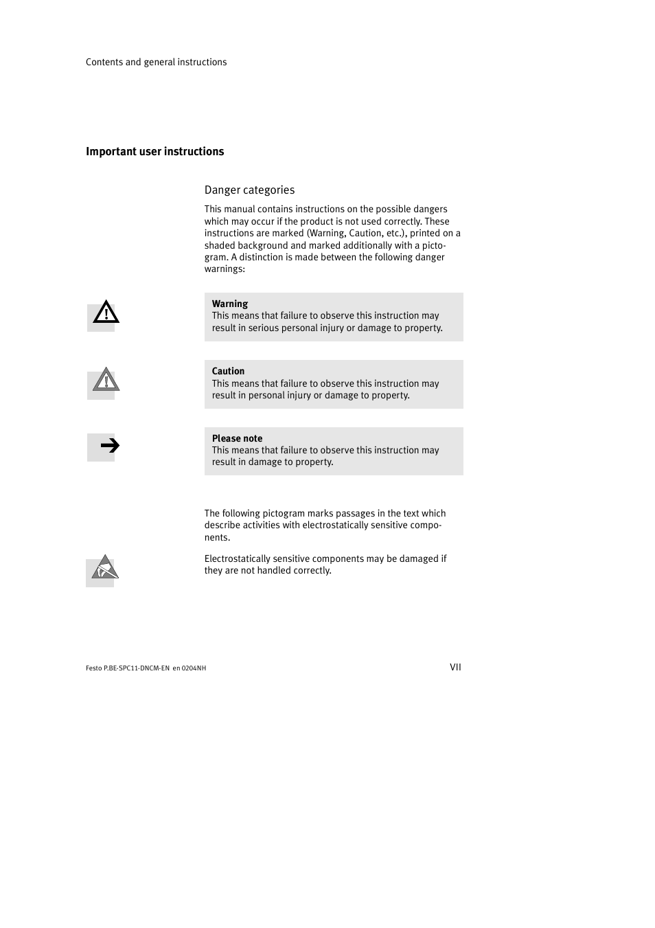 Festo Контроллер крайних положений SPC11 User Manual | Page 9 / 50