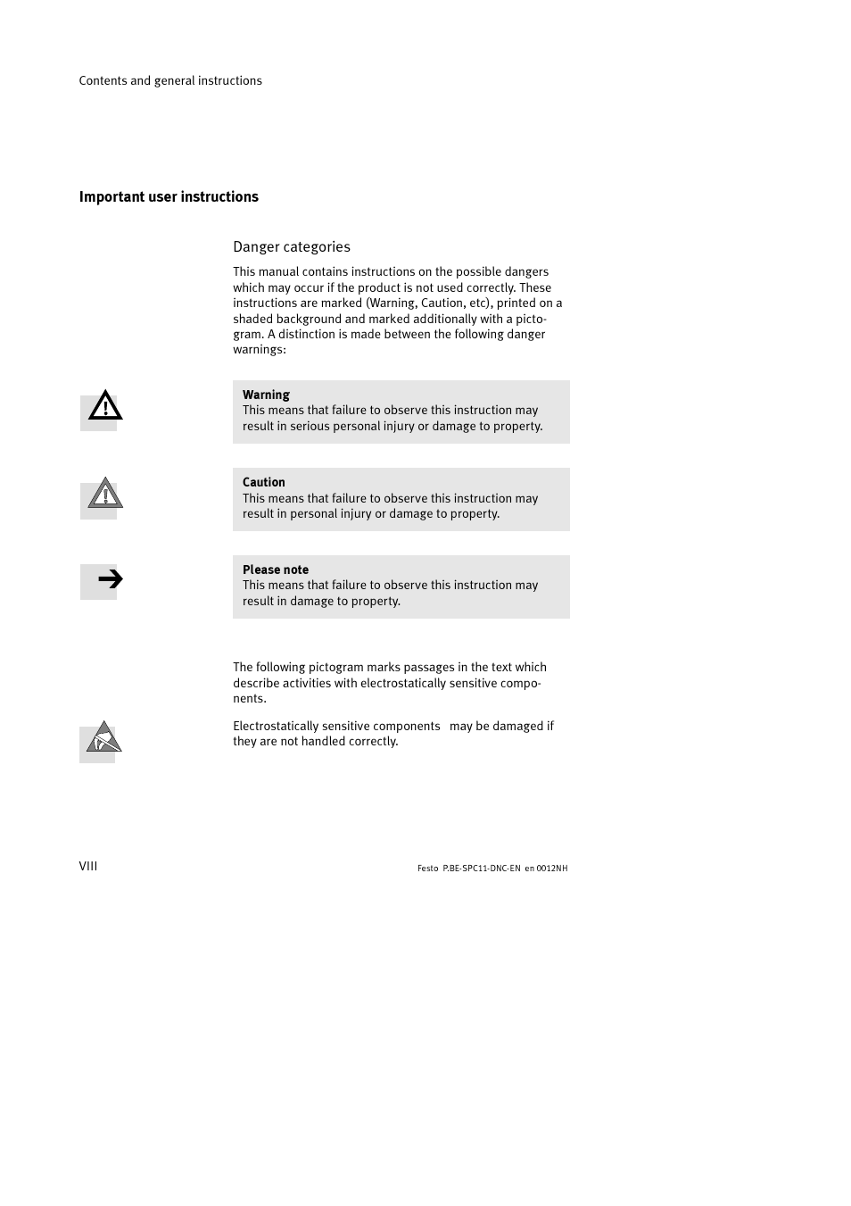 Festo Контроллер крайних положений SPC11 User Manual | Page 10 / 64