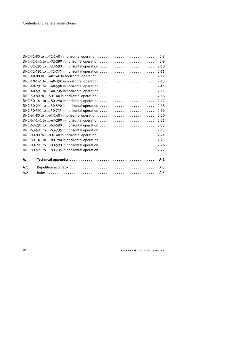 Festo Контроллер крайних положений SPC11 User Manual | Page 6 / 64