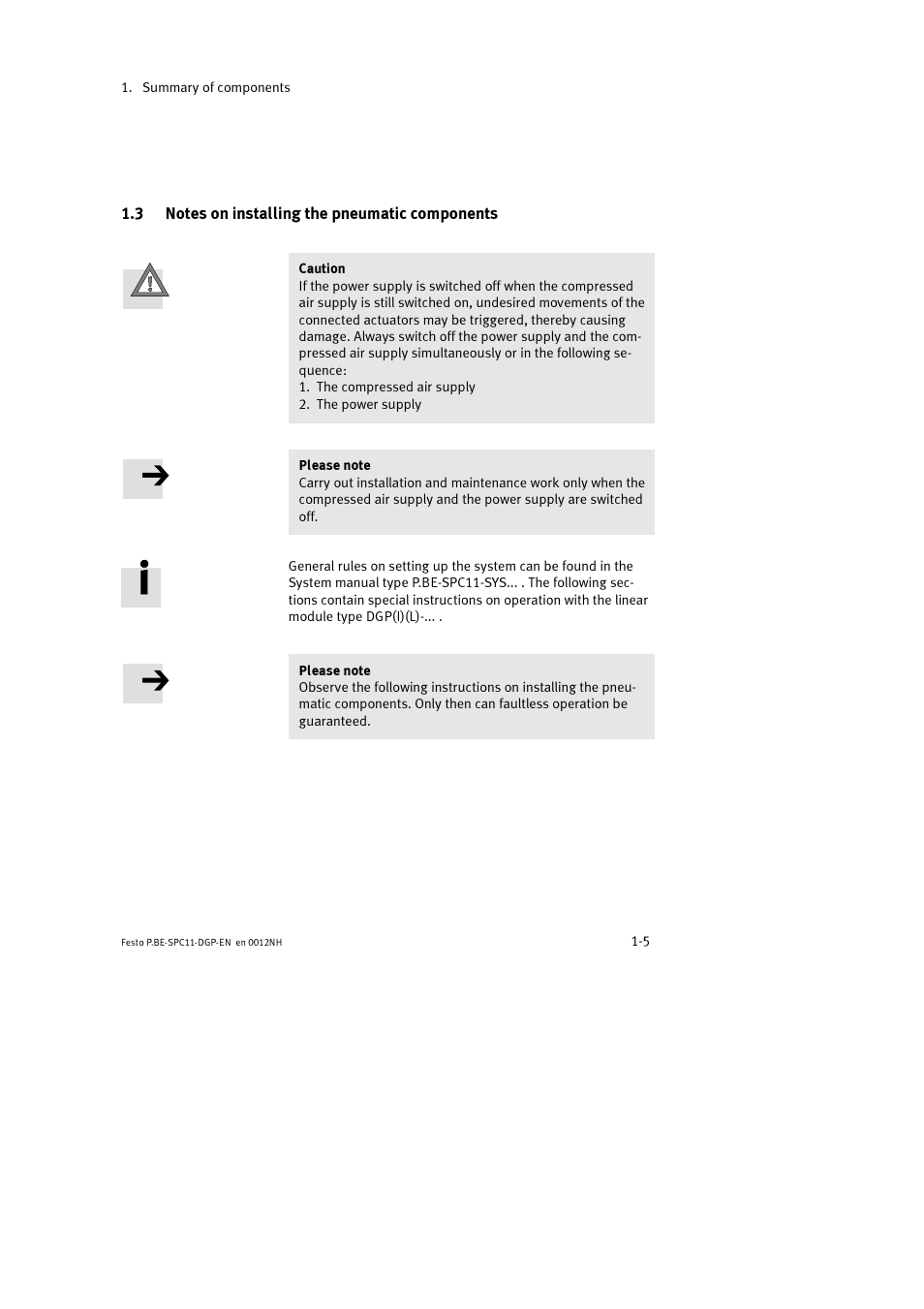 Festo Контроллер крайних положений SPC11 User Manual | Page 17 / 88