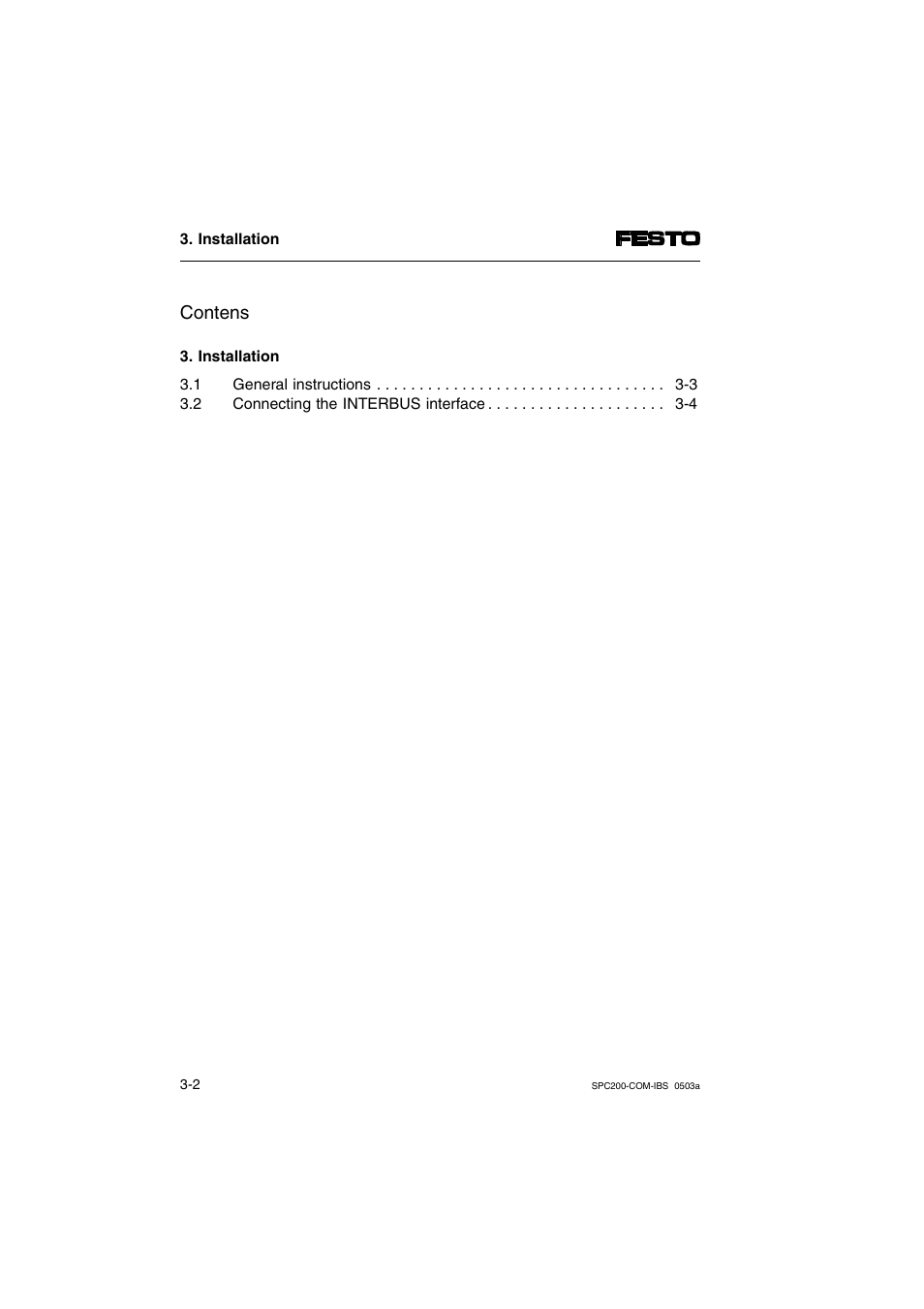 Contens | Festo Кабели и принадлежности User Manual | Page 30 / 88