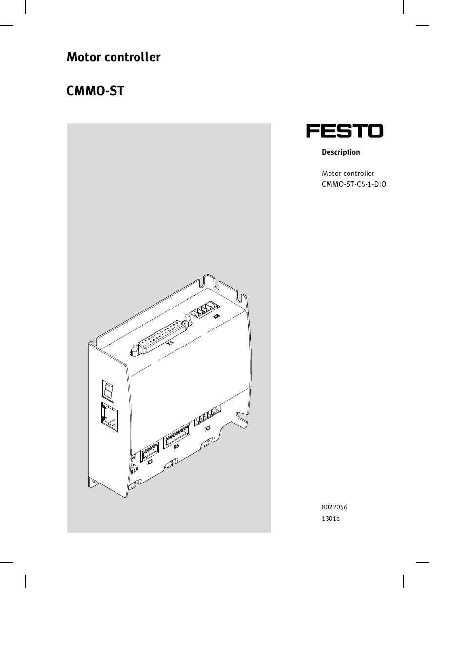 Festo Электроцилиндр User Manual | 134 pages