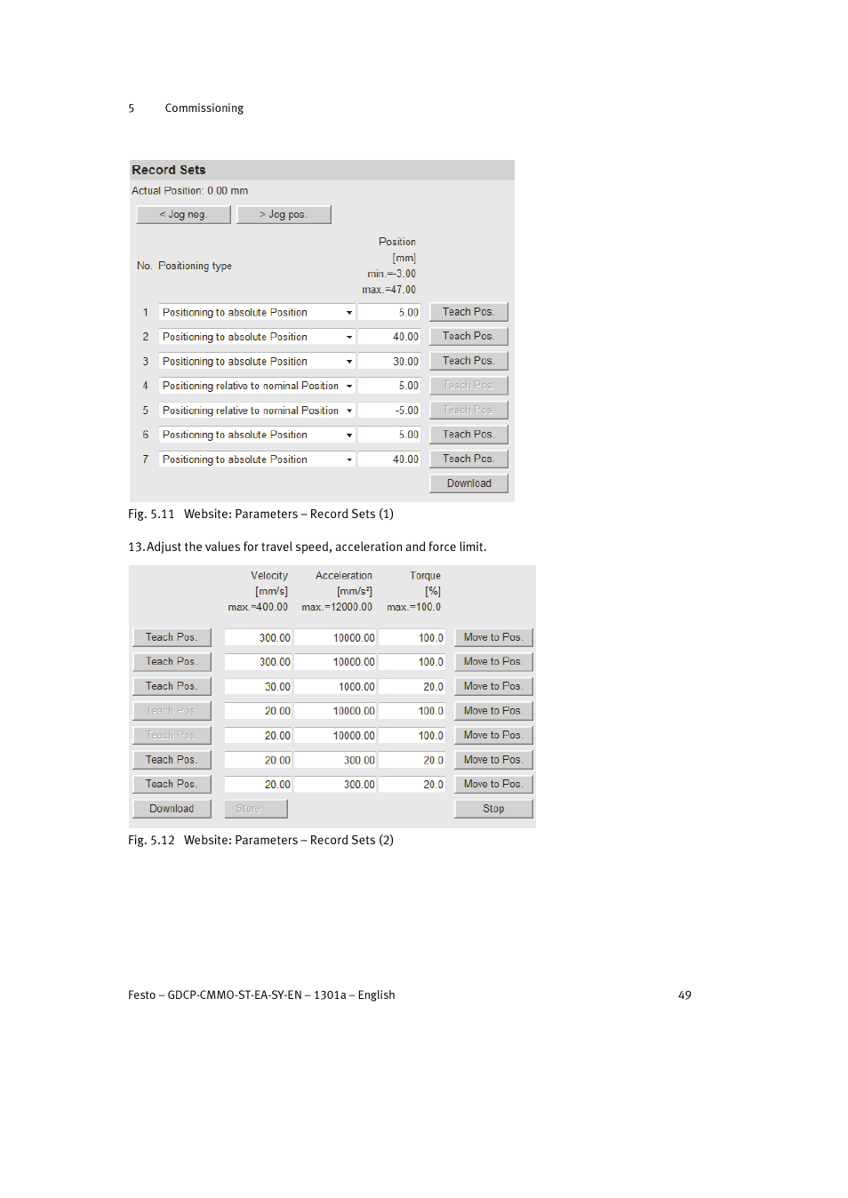 Festo Электроцилиндр User Manual | Page 49 / 134