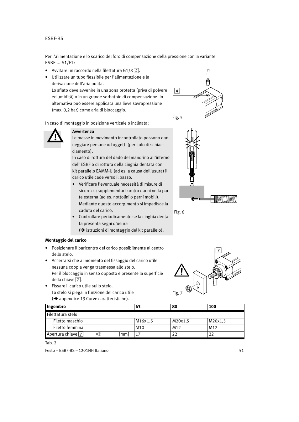 Festo Электроцилиндр ESBF User Manual | Page 51 / 72