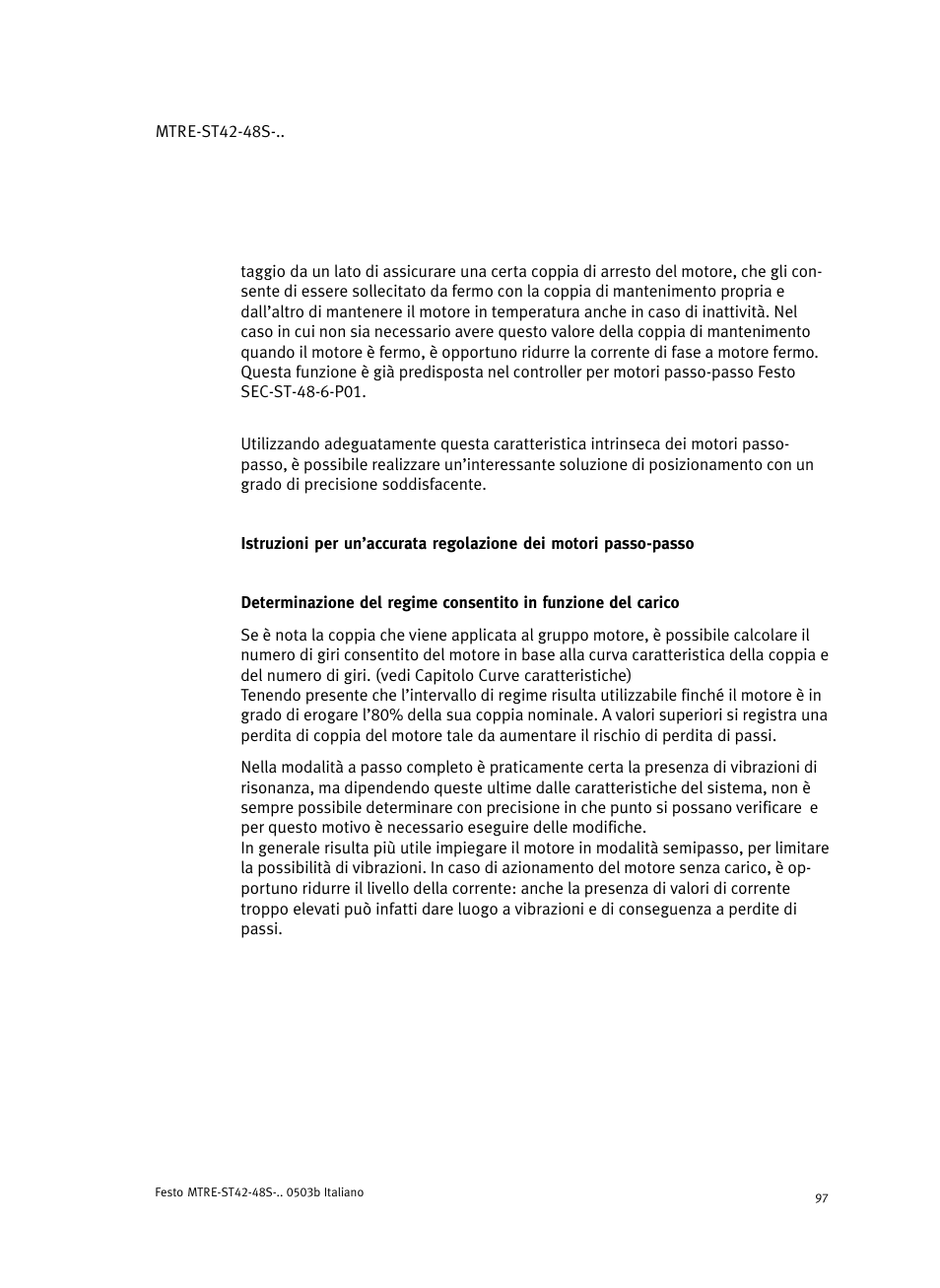 Festo Шаговые моторы MTRE-ST User Manual | Page 97 / 140
