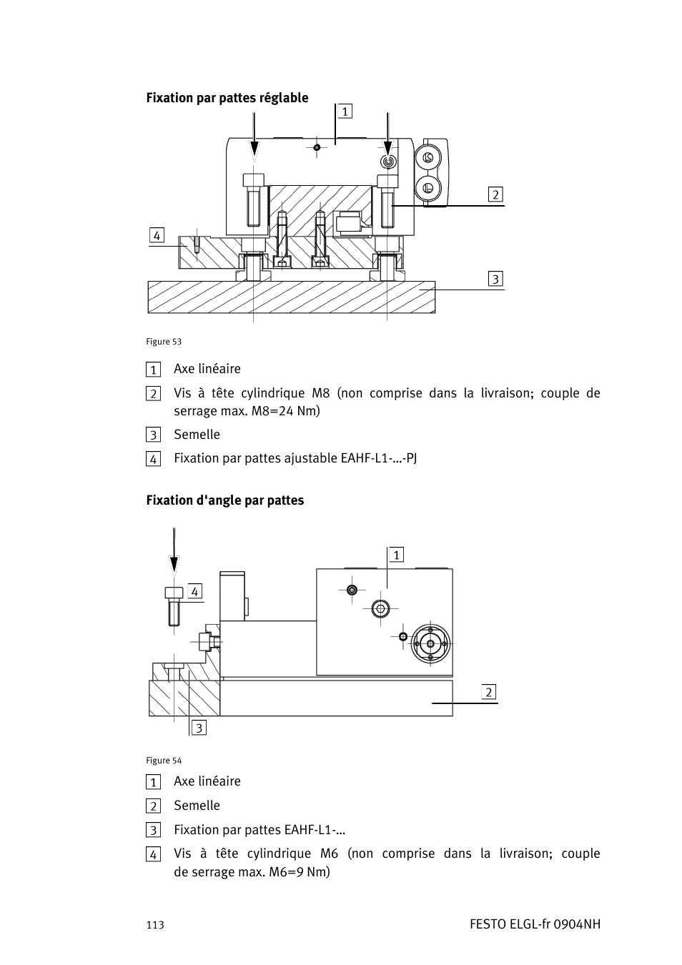 Festo Линейный привод ELGL-LAS User Manual | Page 114 / 216