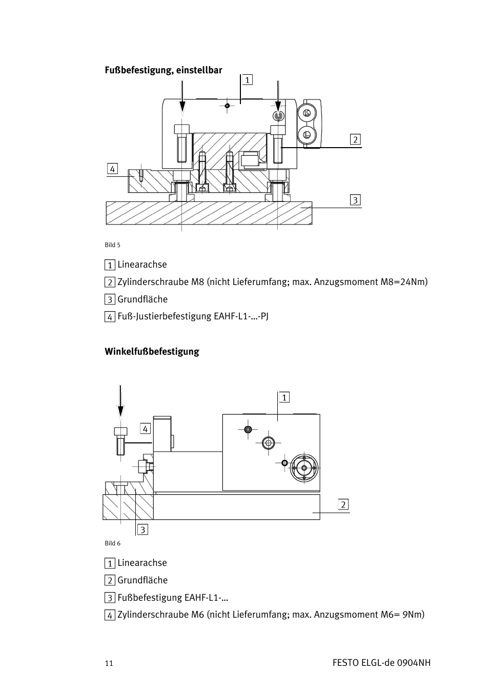 Festo Линейный привод ELGL-LAS User Manual | Page 12 / 216