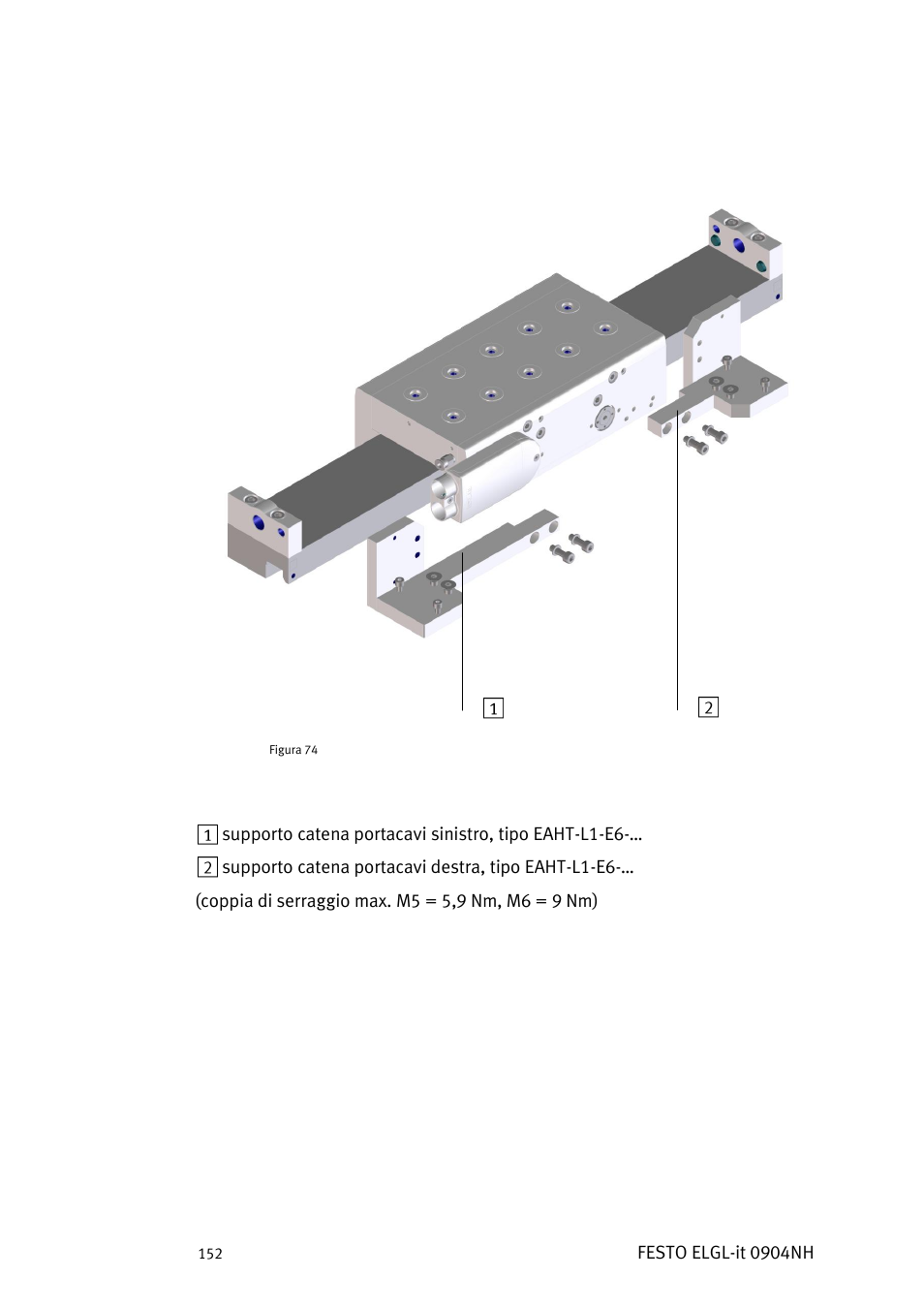 Festo Линейный привод ELGL-LAS User Manual | Page 153 / 216