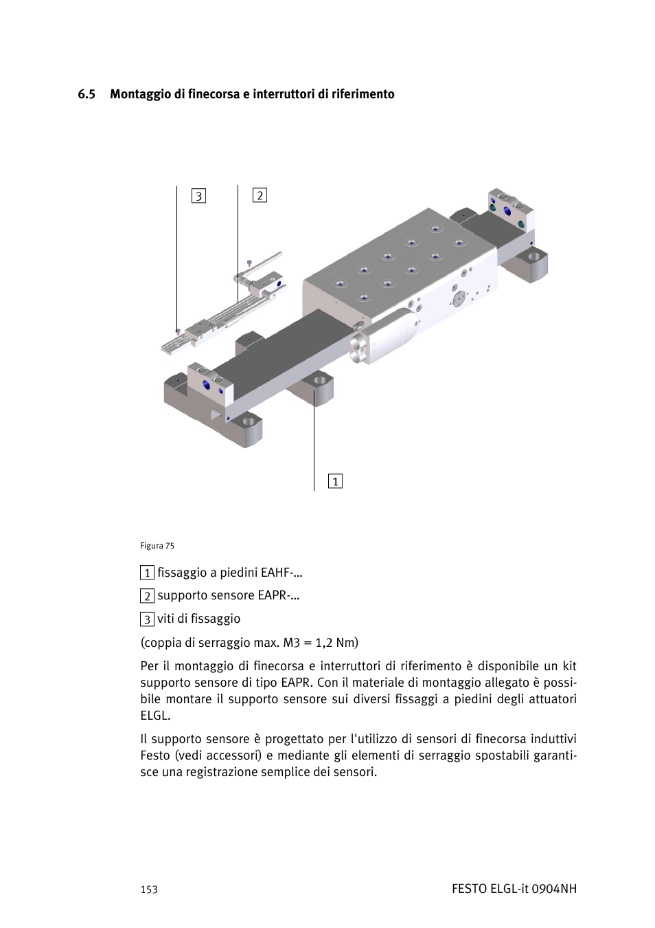 Festo Линейный привод ELGL-LAS User Manual | Page 154 / 216