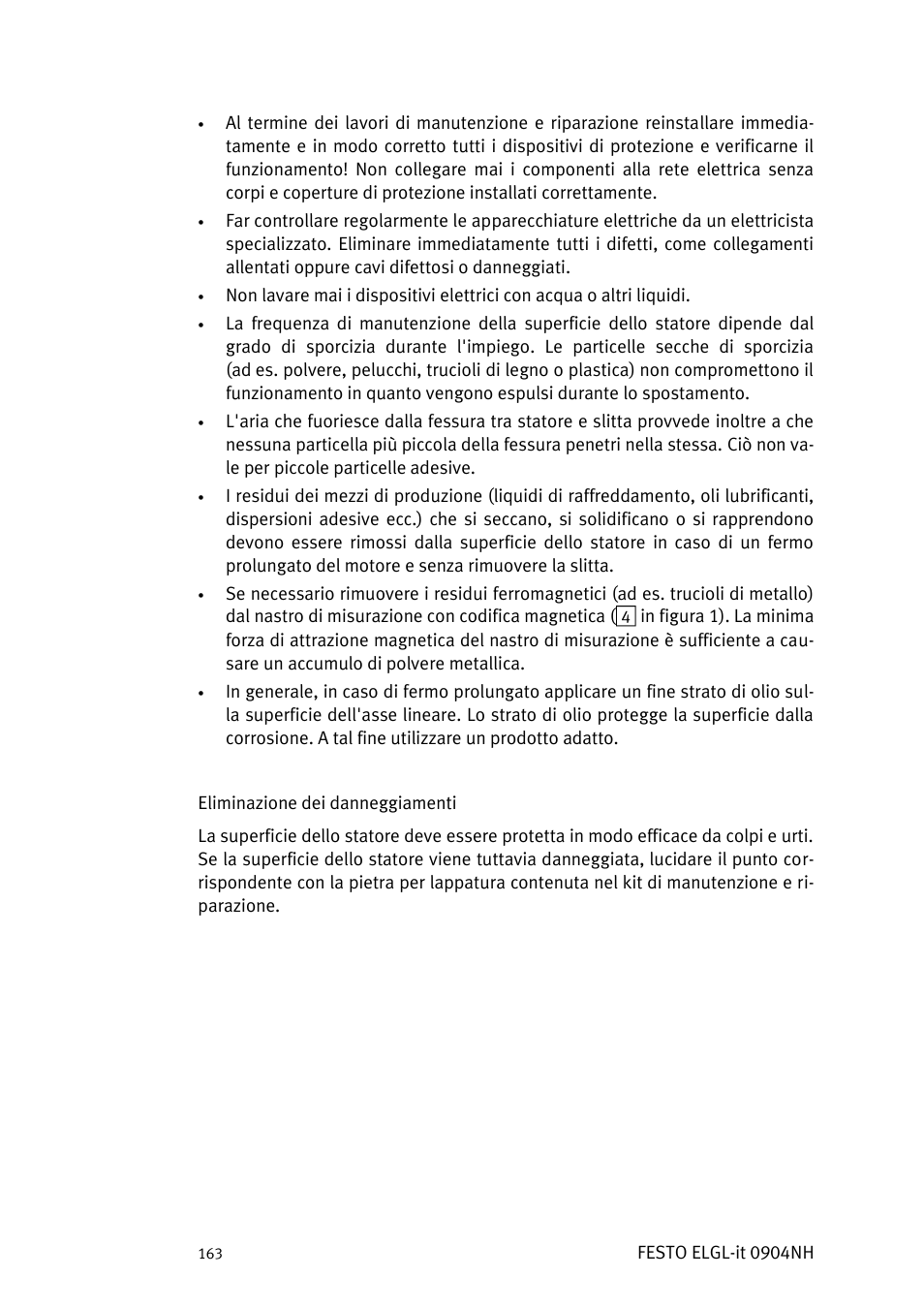 Festo Линейный привод ELGL-LAS User Manual | Page 164 / 216