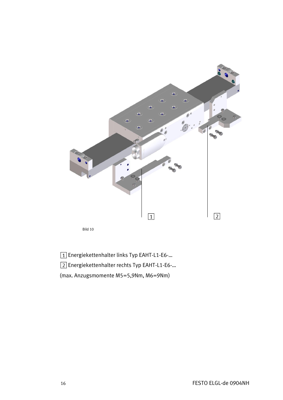 Festo Линейный привод ELGL-LAS User Manual | Page 17 / 216