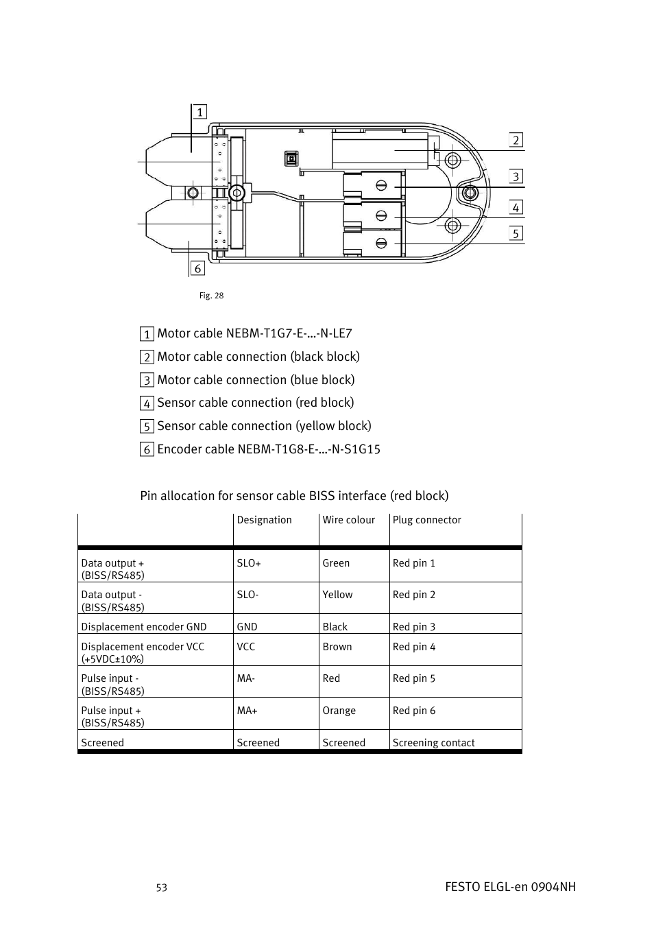 Festo Линейный привод ELGL-LAS User Manual | Page 54 / 216