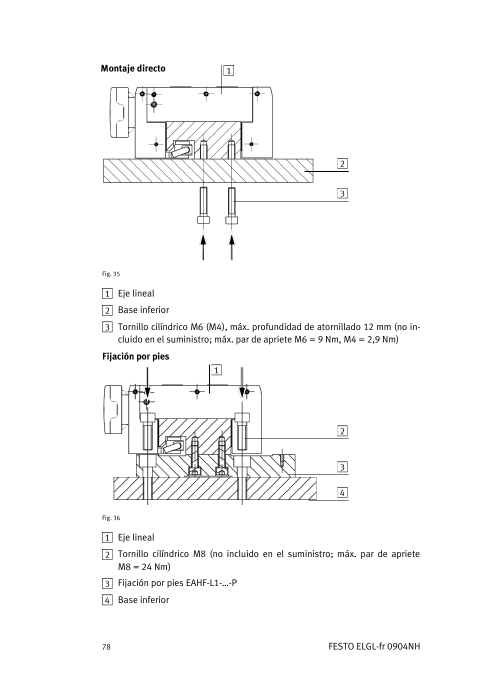 Festo Линейный привод ELGL-LAS User Manual | Page 79 / 216