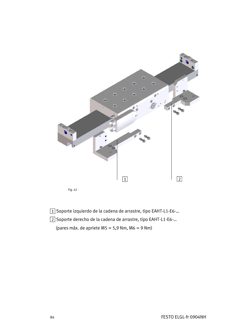 Festo Линейный привод ELGL-LAS User Manual | Page 85 / 216