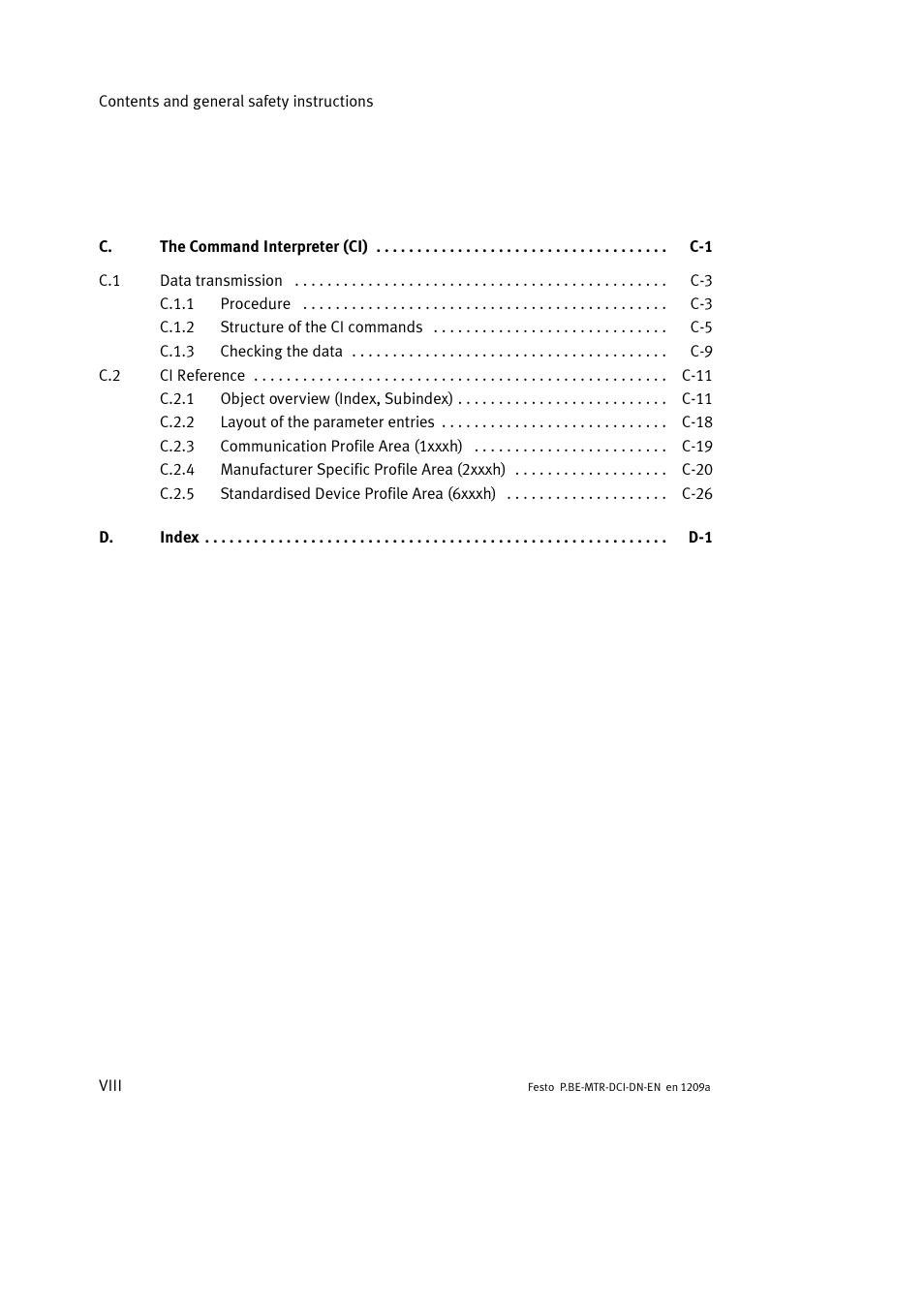 Festo Электромотор MTR-DCI User Manual | Page 10 / 316