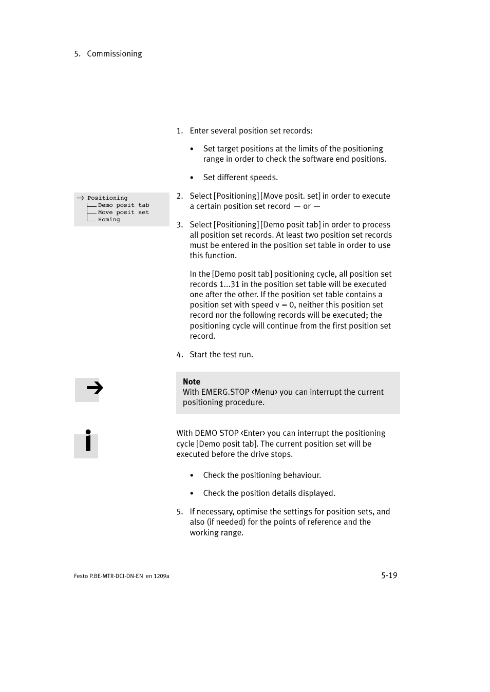 Festo Электромотор MTR-DCI User Manual | Page 117 / 316