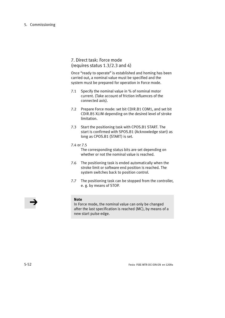 Festo Электромотор MTR-DCI User Manual | Page 150 / 316