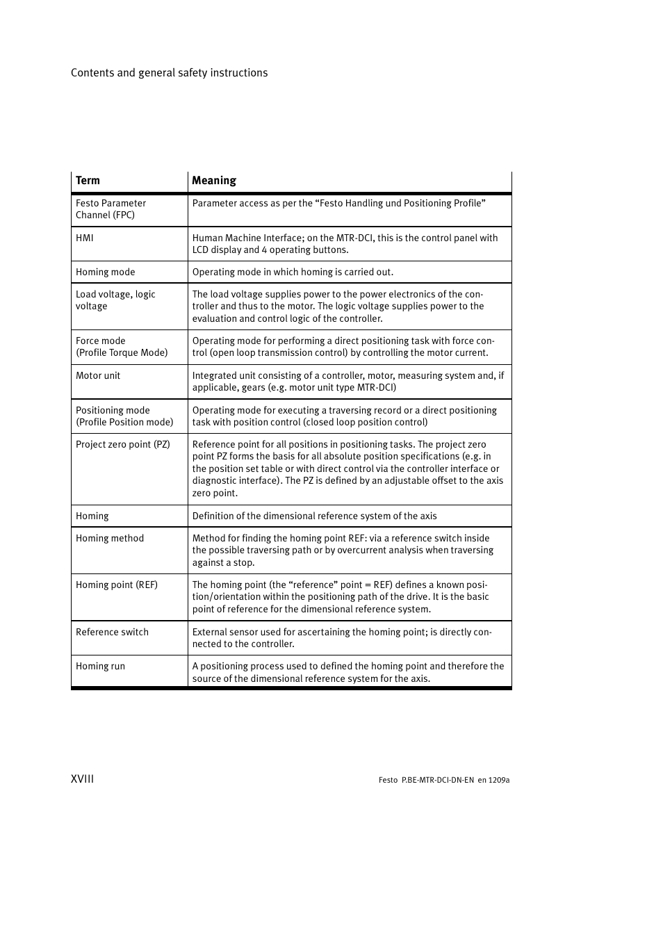 Festo Электромотор MTR-DCI User Manual | Page 20 / 316