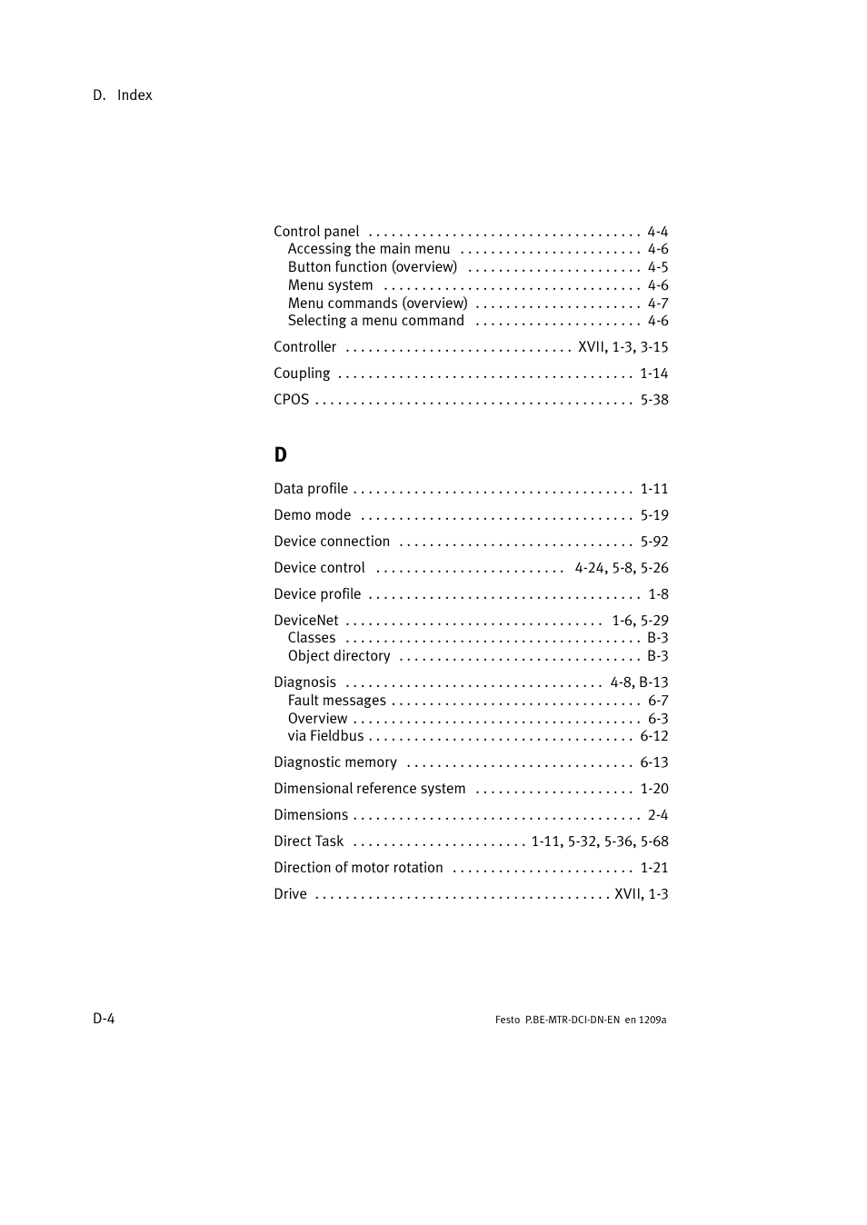 Festo Электромотор MTR-DCI User Manual | Page 310 / 316