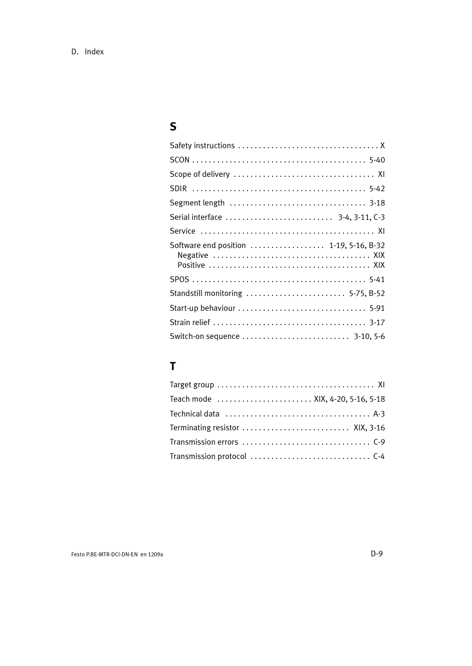 Festo Электромотор MTR-DCI User Manual | Page 315 / 316