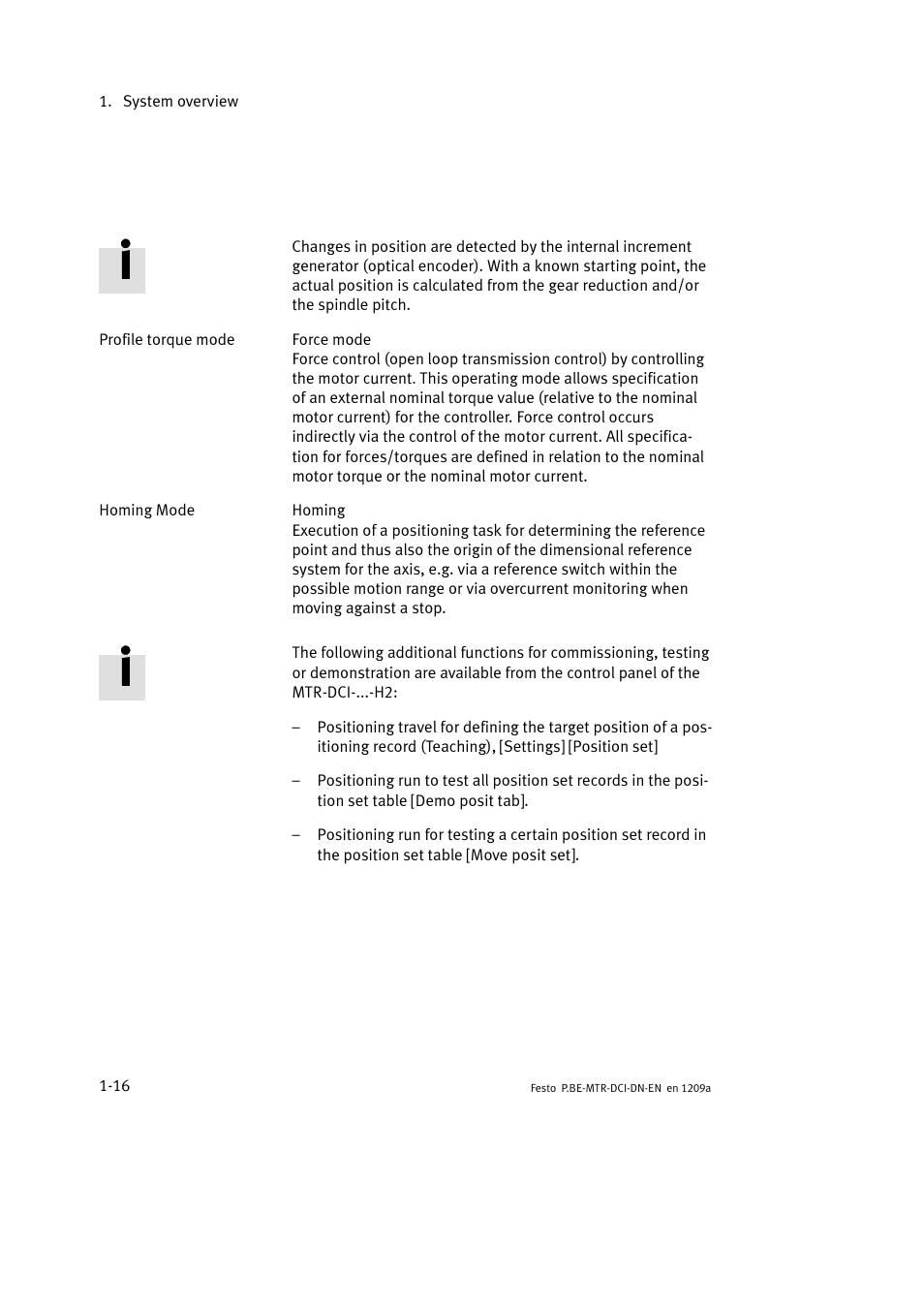 Festo Электромотор MTR-DCI User Manual | Page 38 / 316