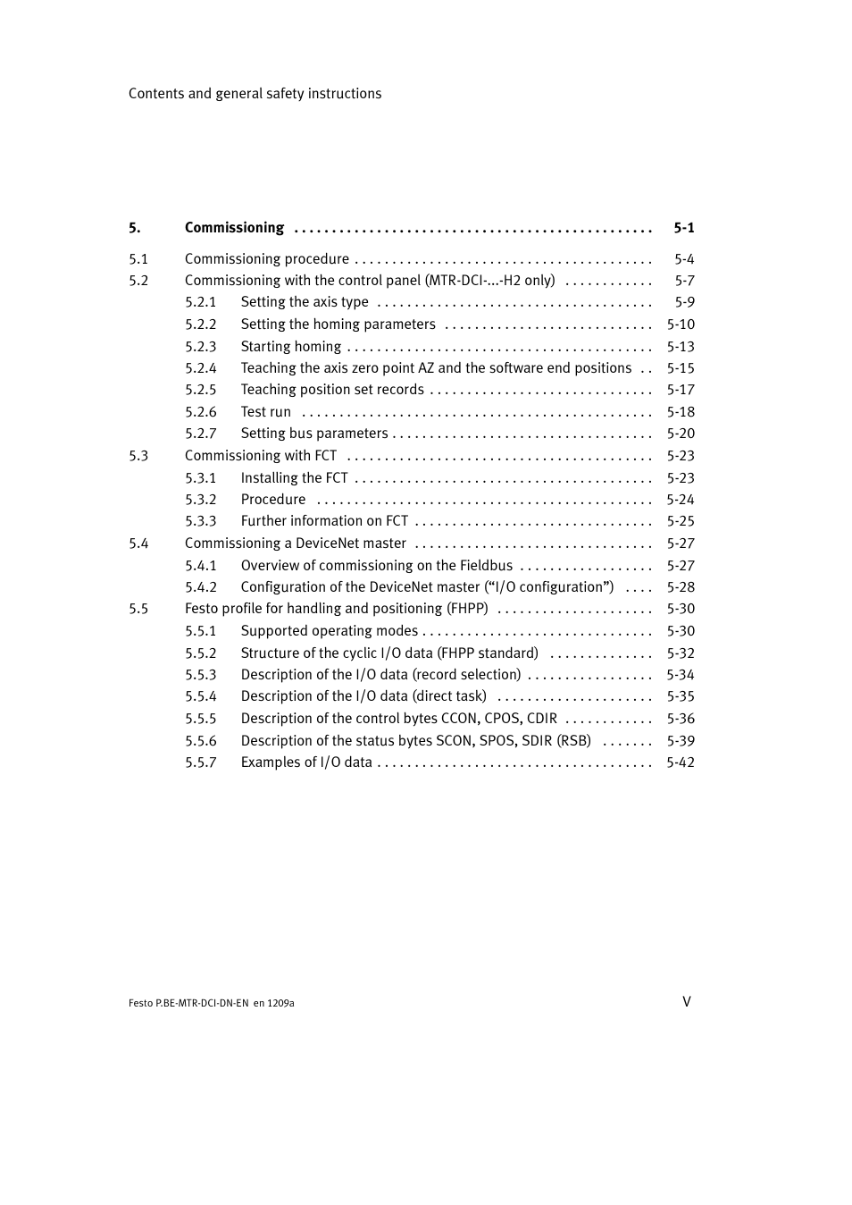 Festo Электромотор MTR-DCI User Manual | Page 7 / 316