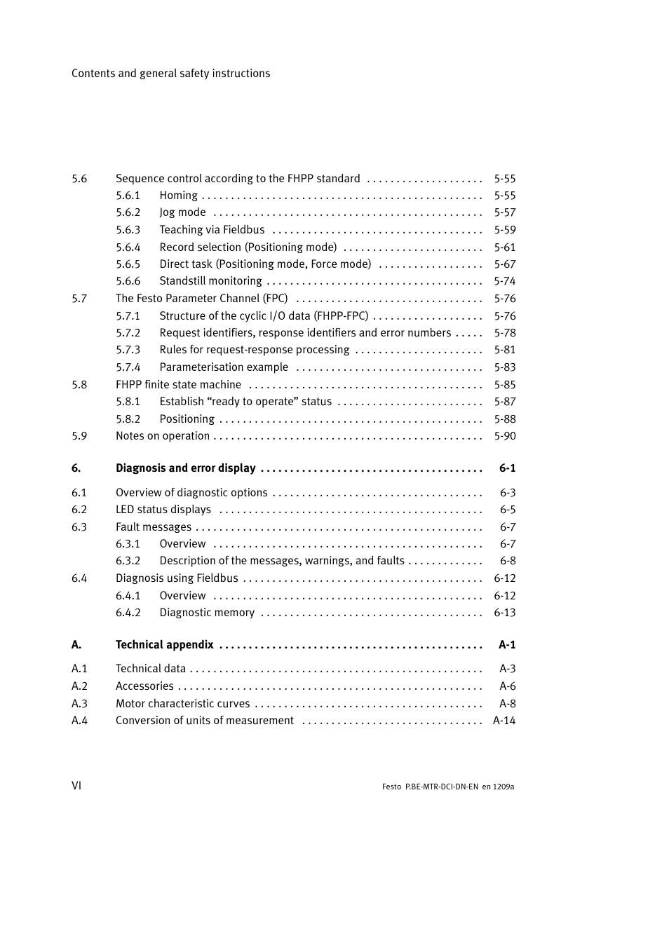 Festo Электромотор MTR-DCI User Manual | Page 8 / 316