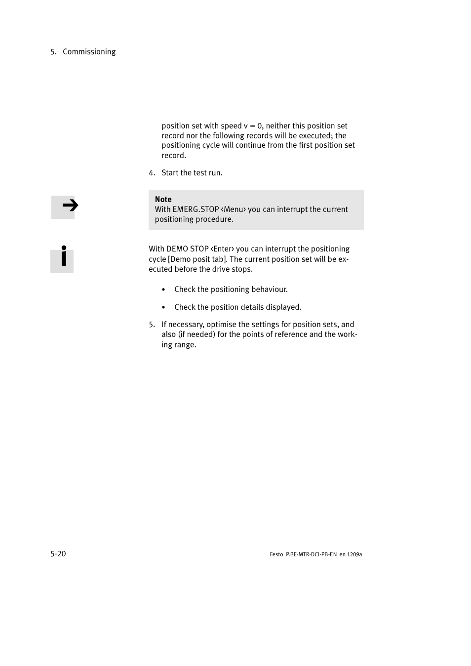 Festo Электромотор MTR-DCI User Manual | Page 108 / 306