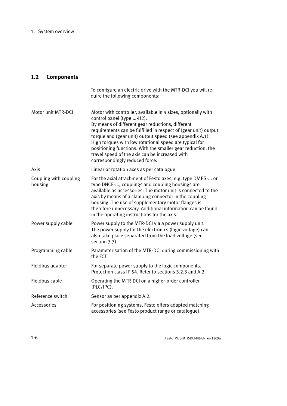 Festo Электромотор MTR-DCI User Manual | Page 26 / 306