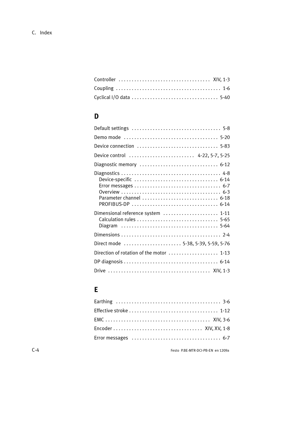 Festo Электромотор MTR-DCI User Manual | Page 300 / 306