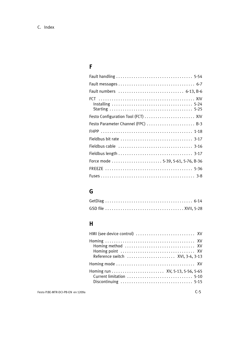 Festo Электромотор MTR-DCI User Manual | Page 301 / 306