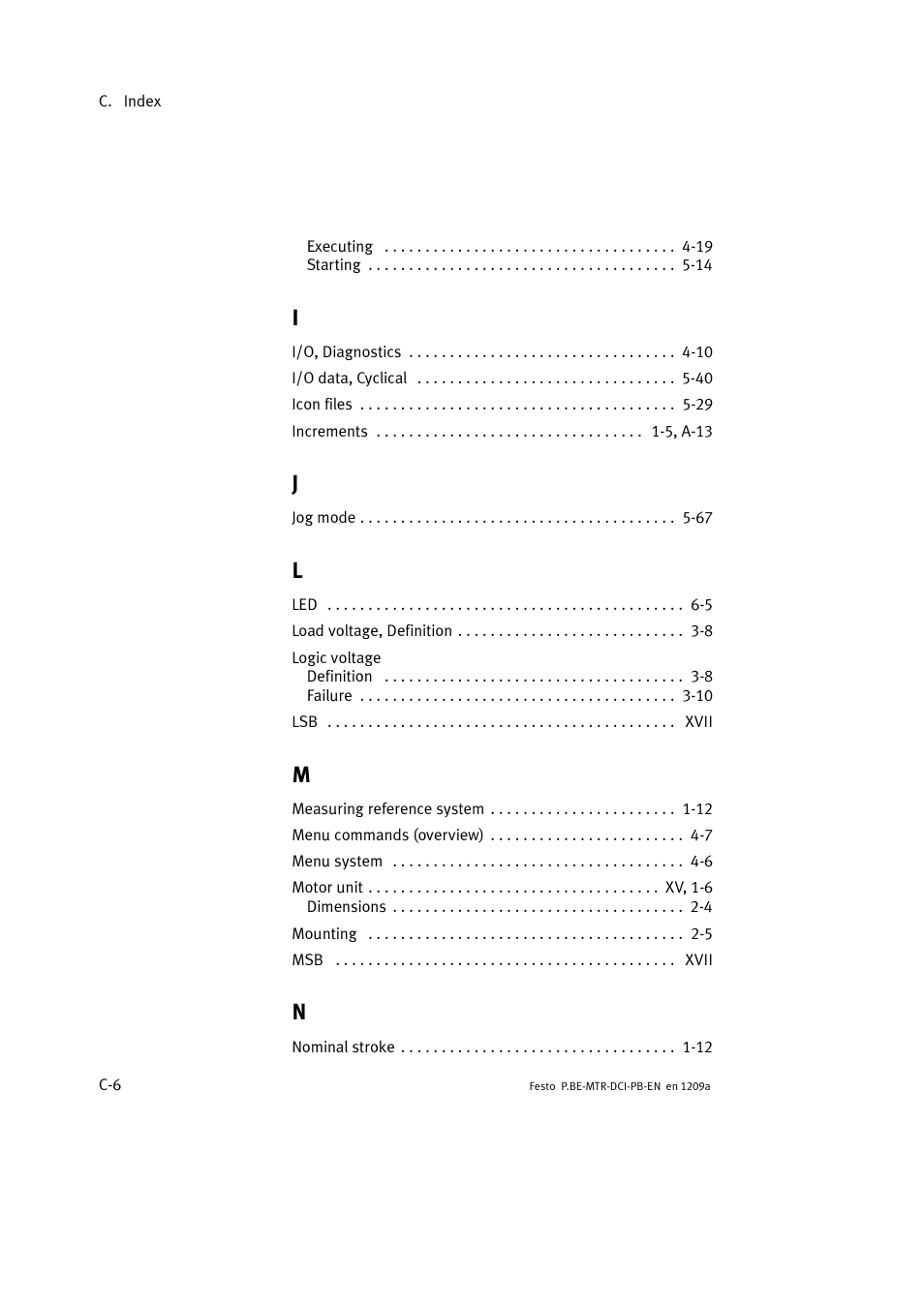 Festo Электромотор MTR-DCI User Manual | Page 302 / 306