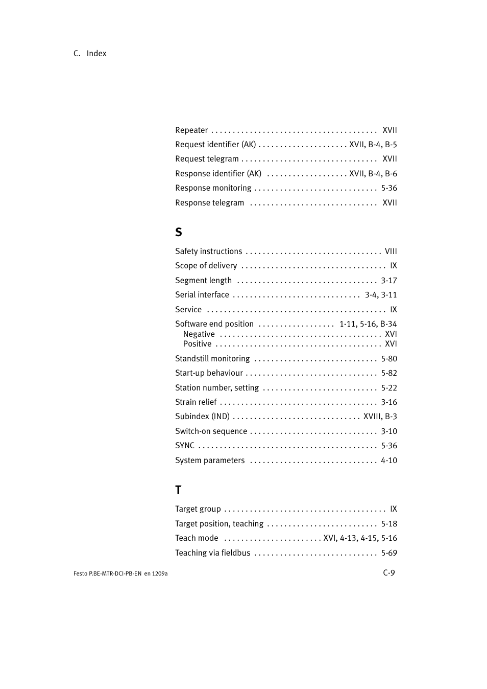 Festo Электромотор MTR-DCI User Manual | Page 305 / 306
