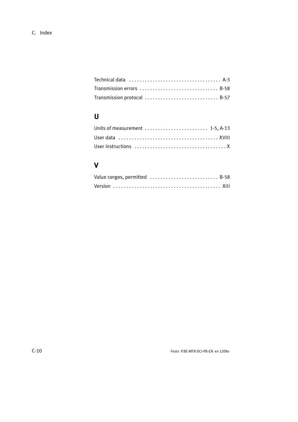 Festo Электромотор MTR-DCI User Manual | Page 306 / 306