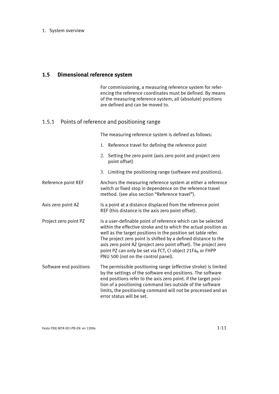 5 dimensional reference system | Festo Электромотор MTR-DCI User Manual | Page 31 / 306