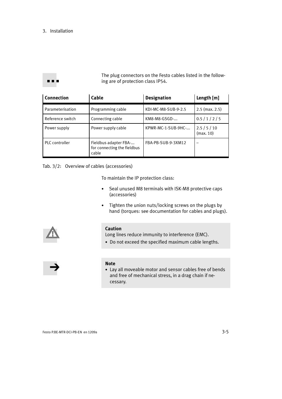 Festo Электромотор MTR-DCI User Manual | Page 53 / 306