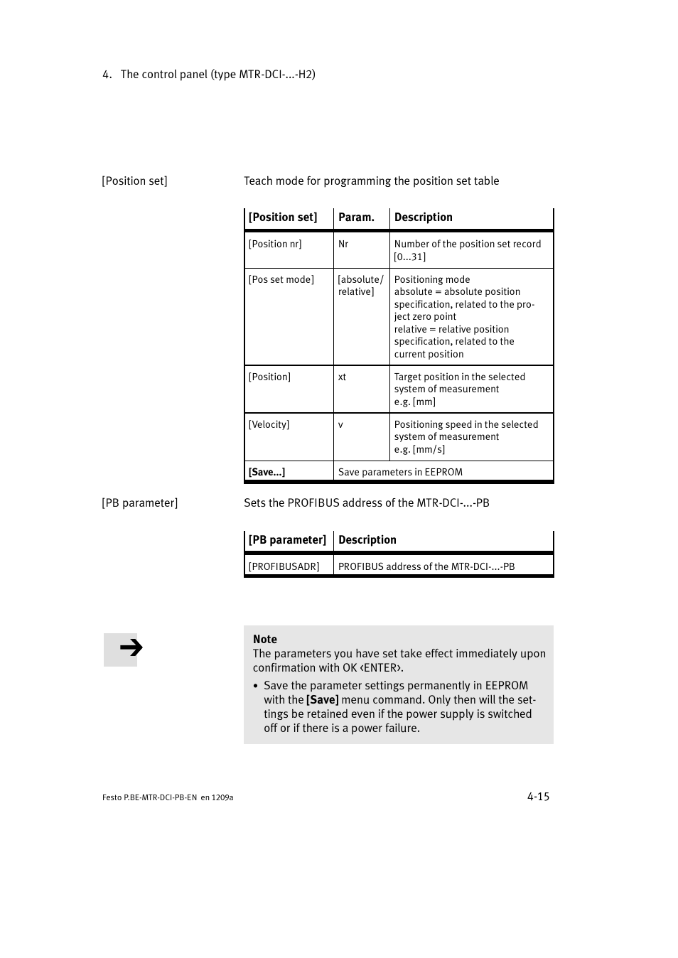 Festo Электромотор MTR-DCI User Manual | Page 81 / 306