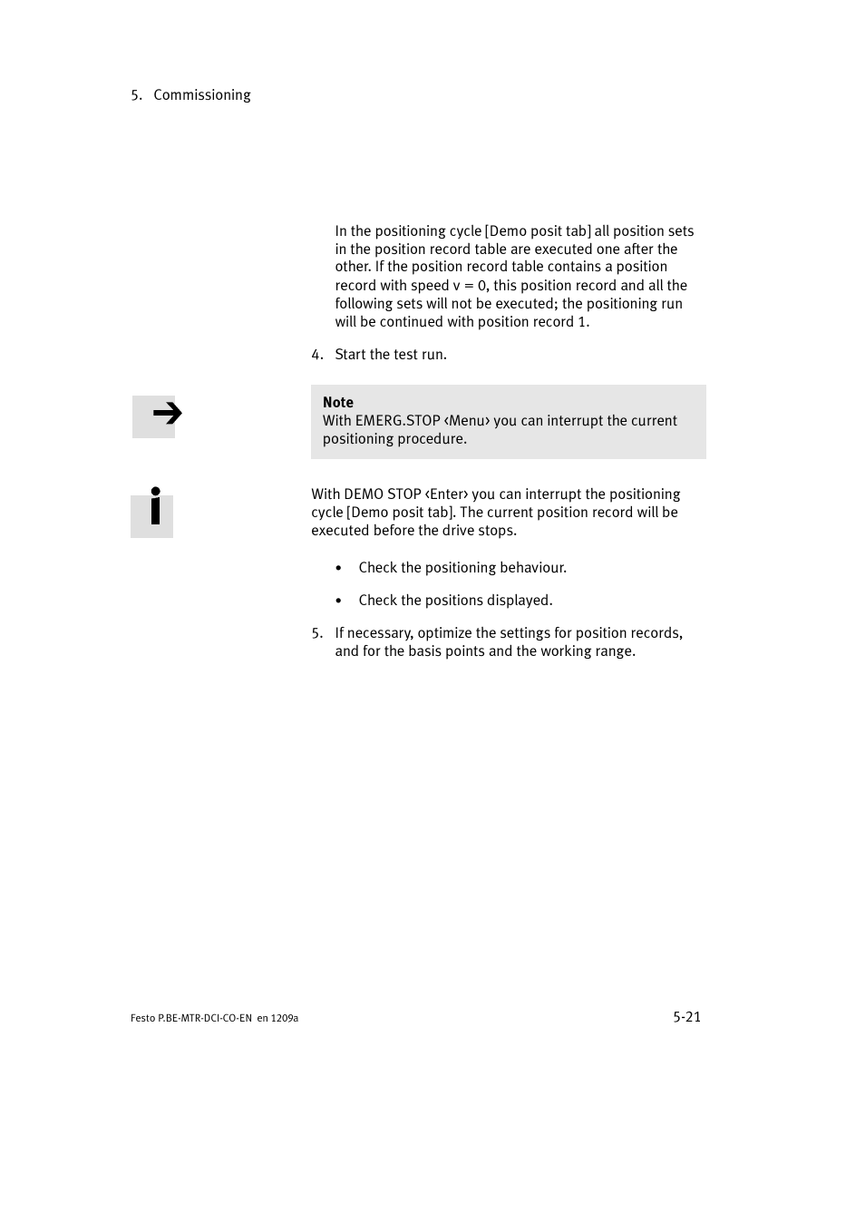 Festo Электромотор MTR-DCI User Manual | Page 119 / 352